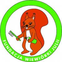 Na zdjęciu logo Fundacji Wiewiórki Julii