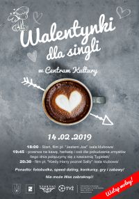 Plakat Walentynki dla Singli