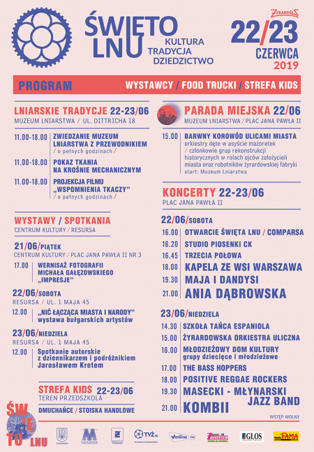 plakat swieto lnu_program