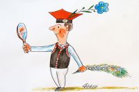Zbigniew Piszczako_Olsztyn_Nagroda Stowarzyszenia Polskich Artystów Karykatury