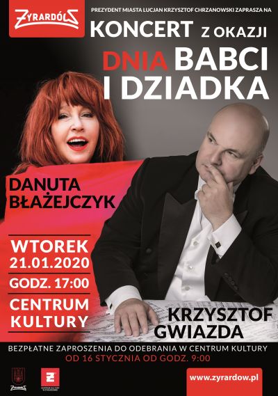 plakat dzień babci i dziadka 2020