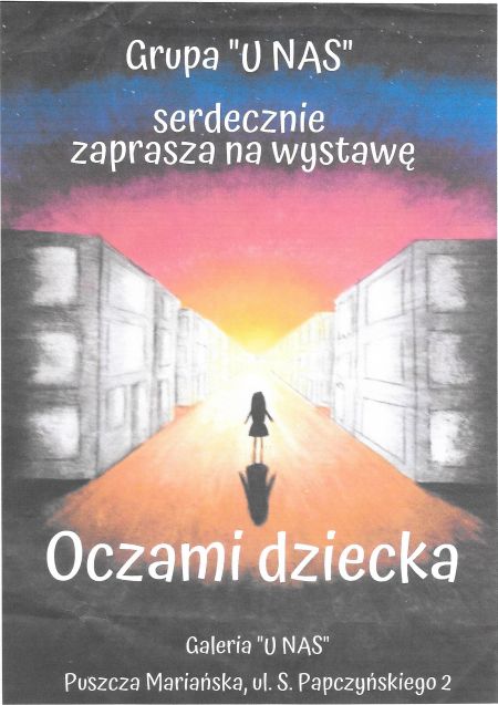 Wystawa prac uczniów SP3 w Żyrardowie OCZAMI DZIECKA