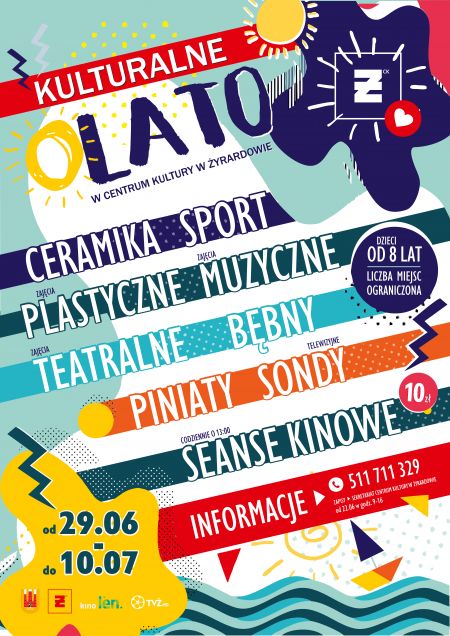 kulturalne lato - plakat