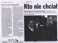 Gazeta Wyborcza 15.XII.2003