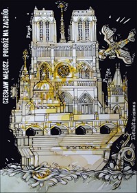Zbigniew Kołaczek. Podróż na Zachód, 
ilustracja książkowa