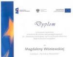 Magdalena Wiśniewska wyróżniona w konkursie "Komiksowy zawrót głowy, czyli co się zmieniło wokół mnie dzięki Funduszom Europejskim".