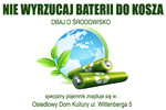 Nie wyrzucajmy baterii do kosza