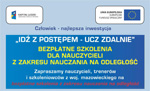 Bezpłatne szkolenia dla nauczycieli