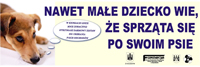 Nawet małe dziecko wie, że sprząta się po psie