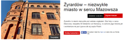 O Żyrardowie na polonijnym portalu Link to Poland