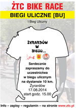 ŻTC zaprasza na I Bieg Uliczny