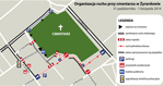 Zmiany w organizacji ruchu wokół cmentarza