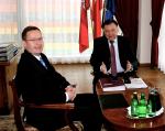 Spotkanie robocze prezydenta z marszałkiem Adamem Struzikiem