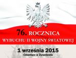Miejskie obchody 76. rocznicy wybuchu II Wojny Światowej