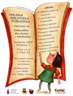 Zapraszamy do Oddziałów Miejskiej Biblioteki Publicznej dla dzieci i młodzieży