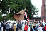 Mieszkańcy Żyrardowa w hołdzie Papieżowi