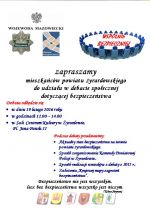 Porozmawiajmy o bezpieczeństwie naszego powiatu