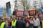 Guzów - Protest przeciwko linii 2x400 kV