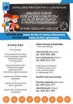 „Trójka” ogłasza nabór do klas sportowych