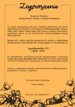 Dzień Dziękczynienia w kaplicy ewangelickiej