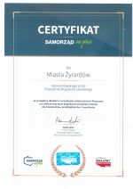 Żyrardów w elitarnym gronie „Samorządów na plus”