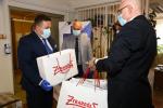 Respirator i maseczki dla żyrardowskiego szpitala